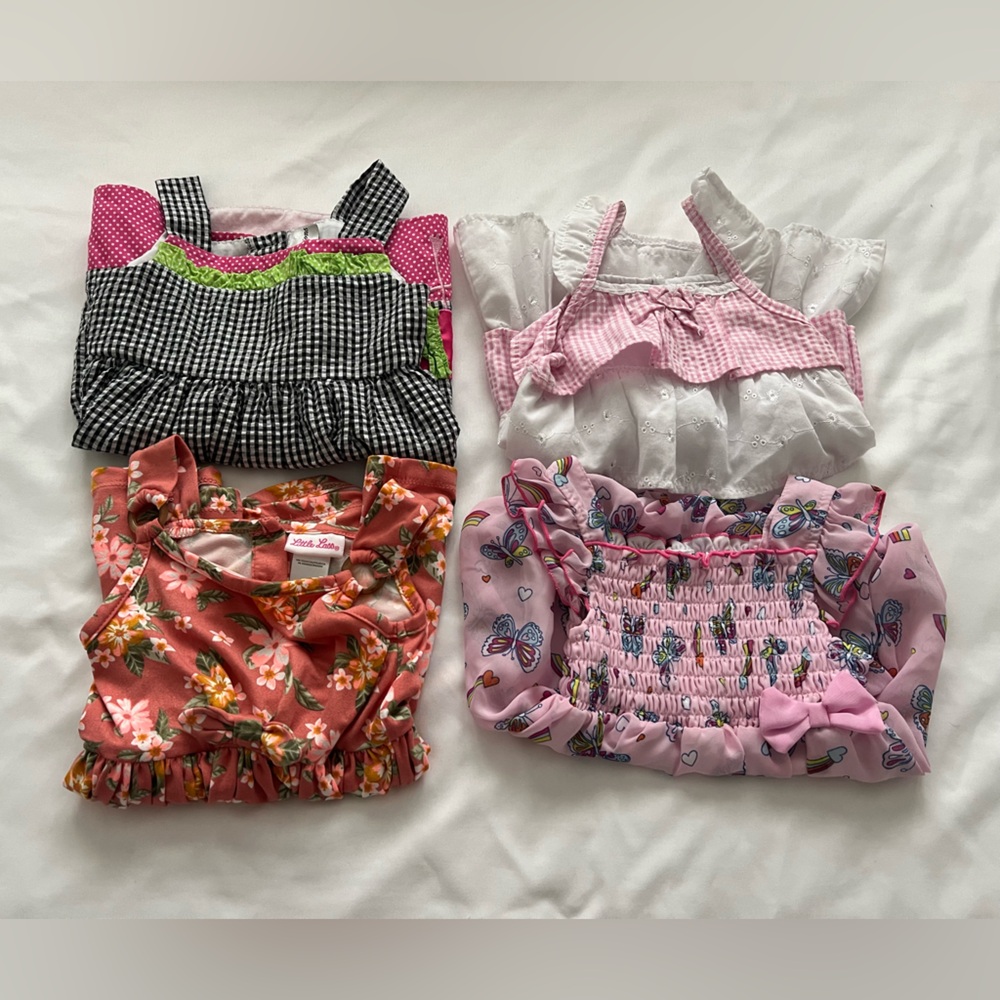 Bundle of 4 18 mo Girl dresses